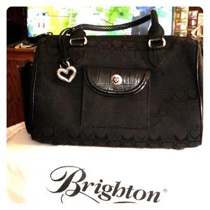 Brighton Jackie Purse Black/Black.         NWOT